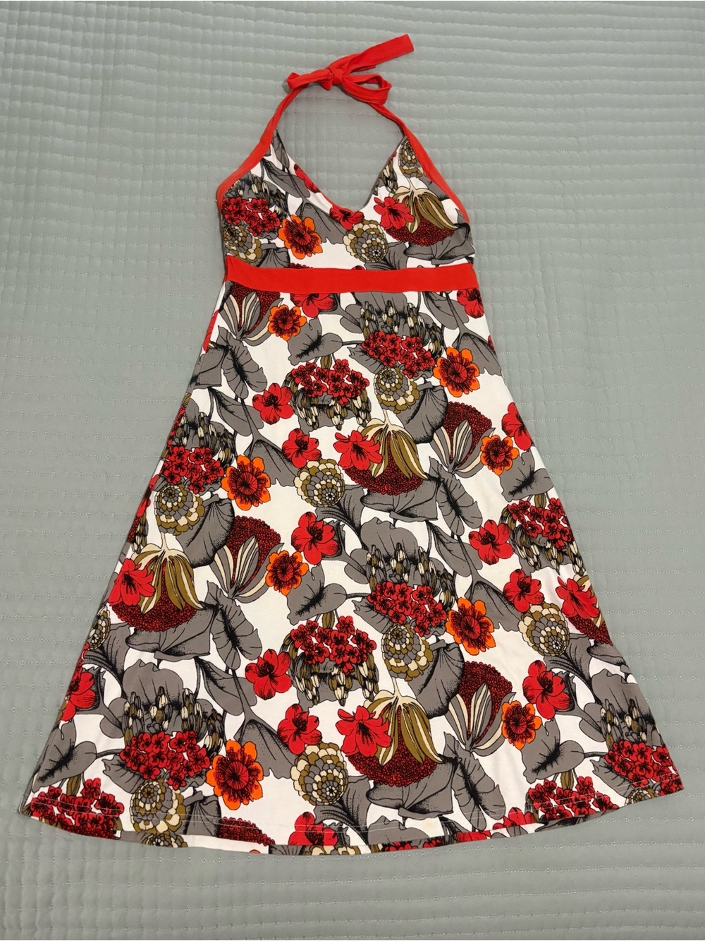 Floral Halter Dress